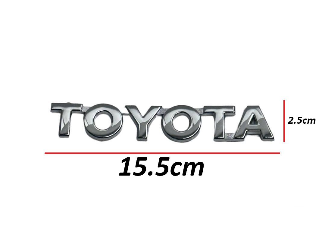 Toyota Yazı Hılux Revo 15-24 Arka (Toyota Yazısı)