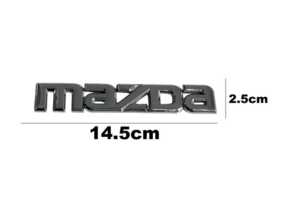 Mazda Yazı 323 92-02/626 92-02/Mazda 2 02-15/Mazda 3 02-15/Mazda 6 02-15 Arka (Mazda Yazısı)