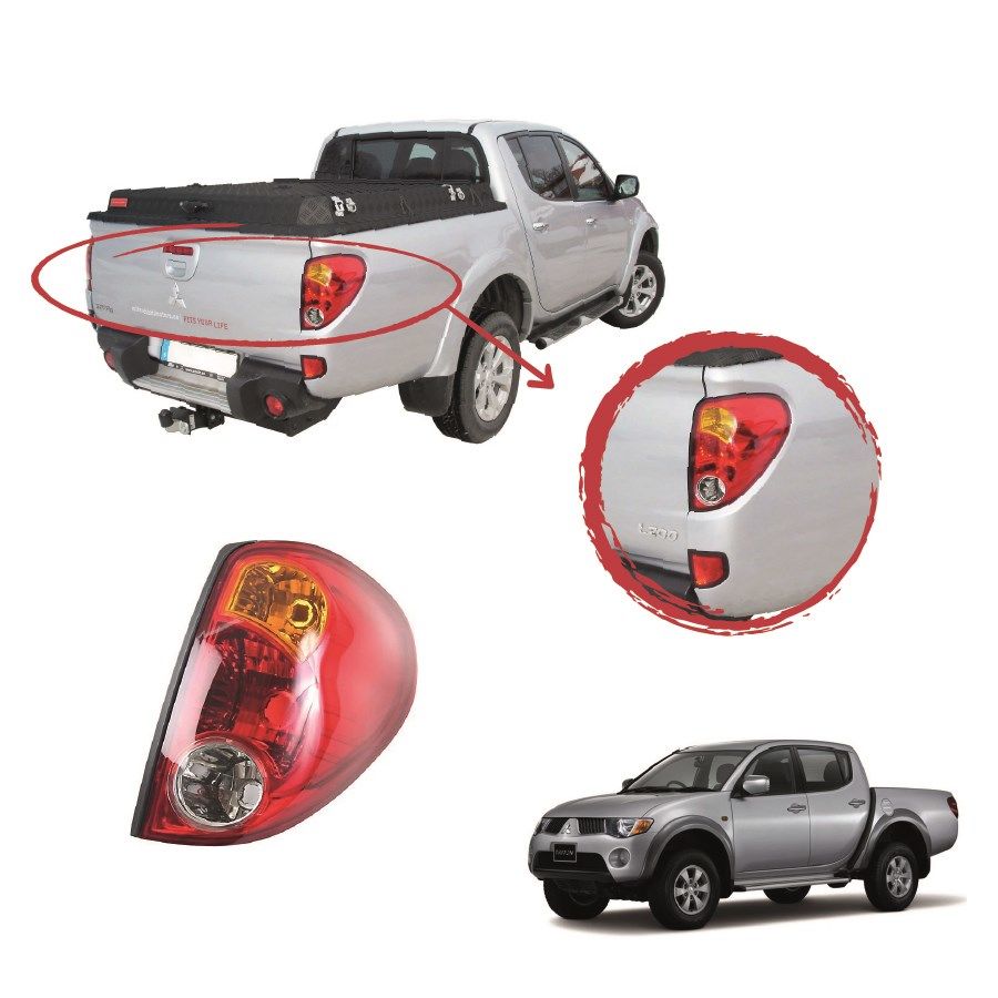 Mitsubishi L200 Sağ-Sol Stop Lambası Takım 2006-2014
