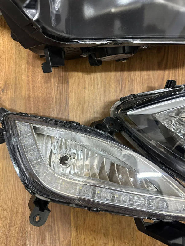 Hyundai İ30 Sağ Sol Far Lambası + Sis Lamba Ledli 13-15