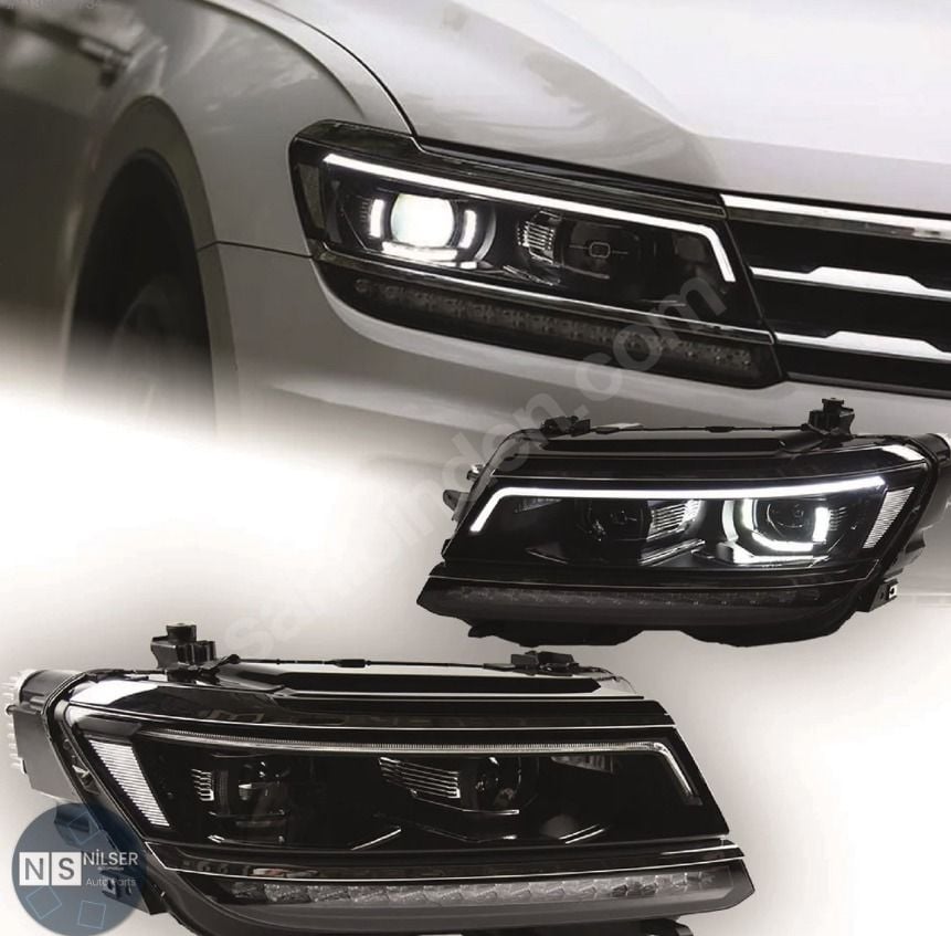 Tiguan Far Sağ-Sol Takım 16-20 Ledli Xenonlu