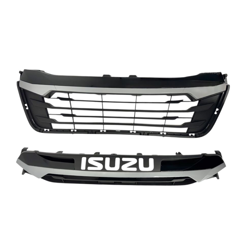 Isuzu Panjur D-max 22-24 Ön (Siyah/Gri)