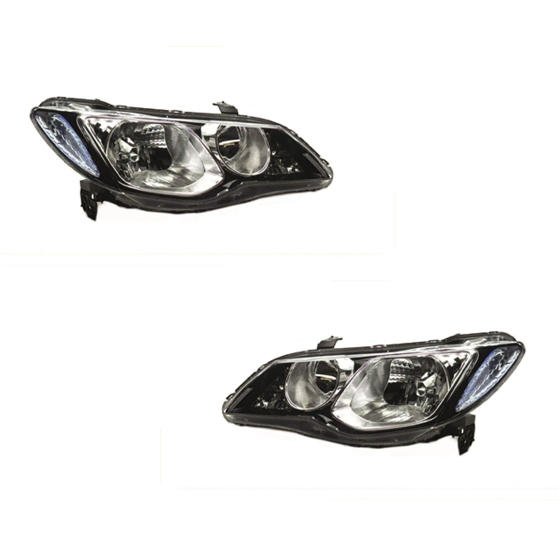Honda Cıvıc FD6 Far Lambası Sağ-Sol Takım 2006-2008 Ns