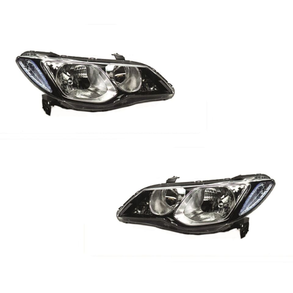 Honda Cıvıc FD6 Far Lambası Sağ-Sol Takım 2006-2008 Ns