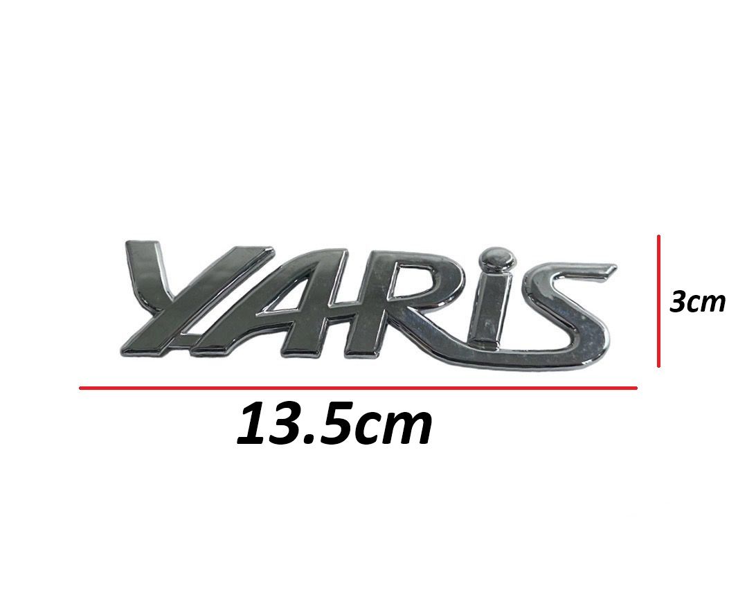 Toyota Yazı Yaris 06-18 Arka (Yaris Yazısı)