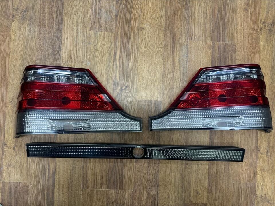 Mercedes W140 Komple Stop Lambası Set Kristal Füme 1995-1998