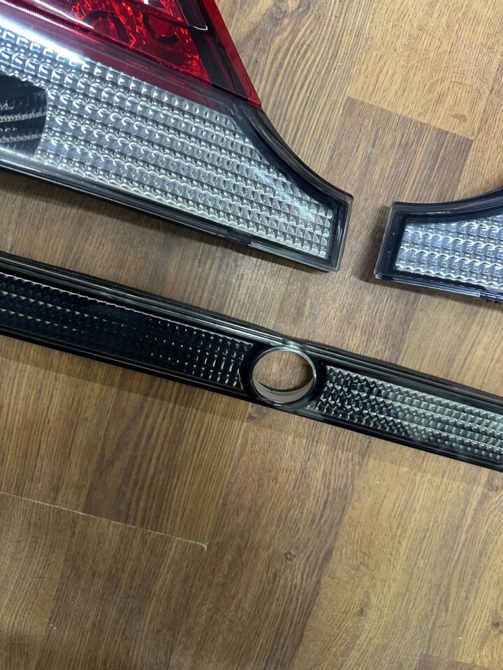 Mercedes W140 Komple Stop Lambası Set Kristal Füme 1995-1998