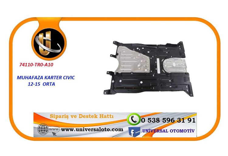 Honda Muhafaza Karter Cıvıc 12-15 Orta