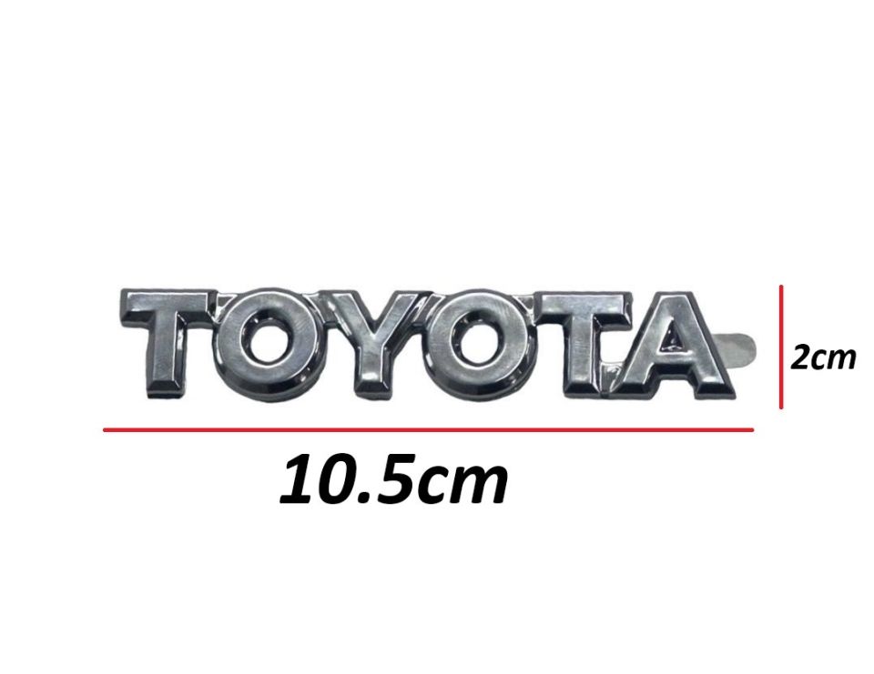 Toyota Yazı Corolla 02-06 Arka (Toyota Yazısı)